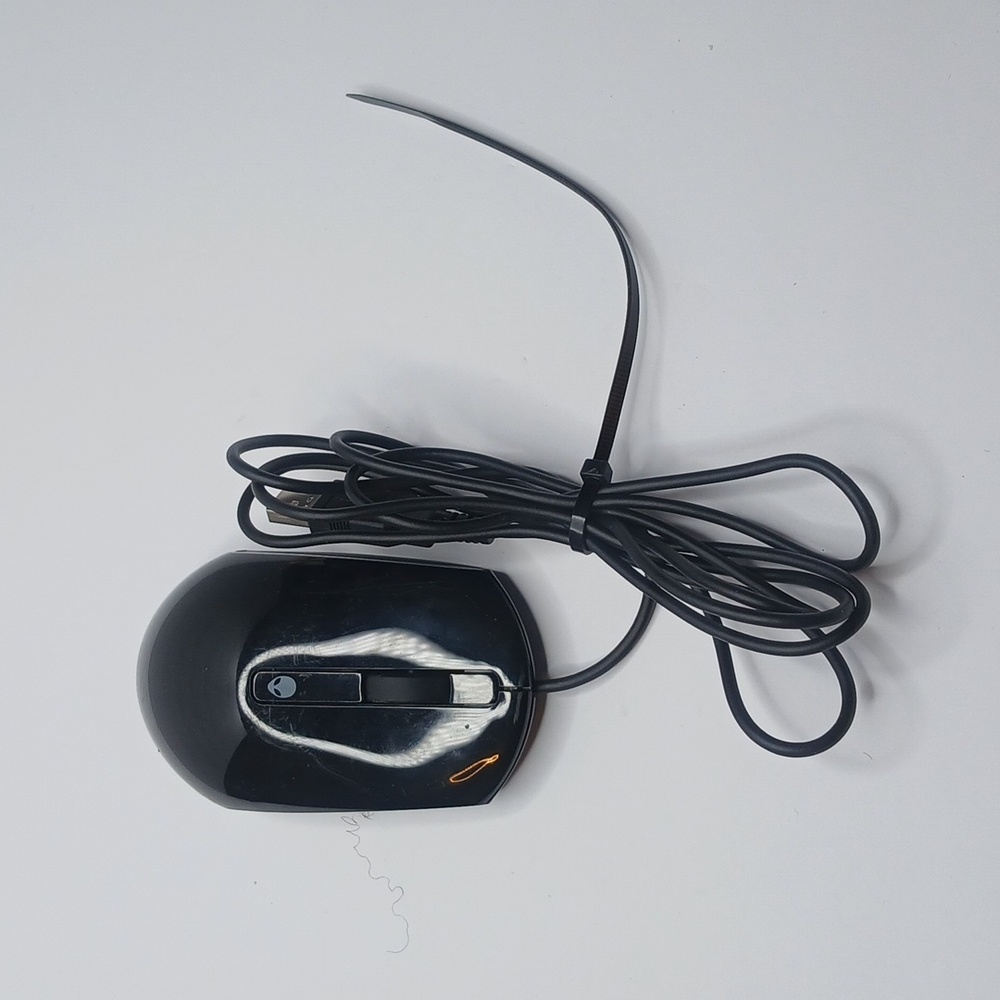 Alienware USB Wired Laser Mouse Scroll Corded Scrollwheel KKMH5 Black - Picture 3 of 5